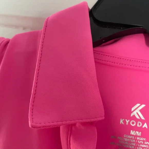 Kyodan Hot Pink Sleeveless Tank Top - Picture 4 of 5